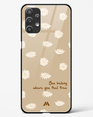 Free Spirit Blossom Glass Case Phone Cover-(Samsung)