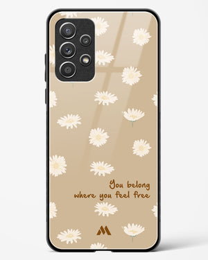 Free Spirit Blossom Glass Case Phone Cover-(Samsung)