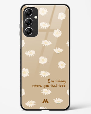 Free Spirit Blossom Glass Case Phone Cover-(Samsung)