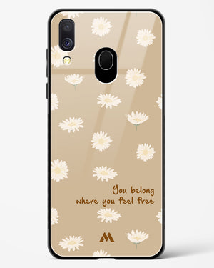 Free Spirit Blossom Glass Case Phone Cover (Samsung)