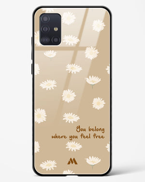 Free Spirit Blossom Glass Case Phone Cover-(Samsung)