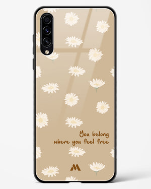 Free Spirit Blossom Glass Case Phone Cover-(Samsung)