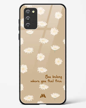 Free Spirit Blossom Glass Case Phone Cover-(Samsung)