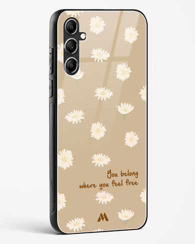 Free Spirit Blossom Glass Case Phone Cover-(Samsung)