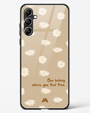 Free Spirit Blossom Glass Case Phone Cover-(Samsung)