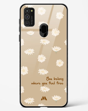 Free Spirit Blossom Glass Case Phone Cover-(Samsung)