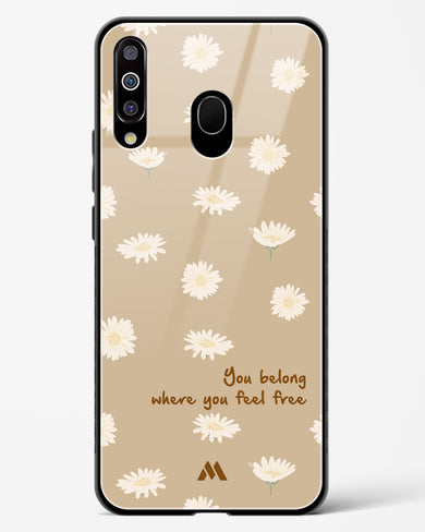 Free Spirit Blossom Glass Case Phone Cover-(Samsung)