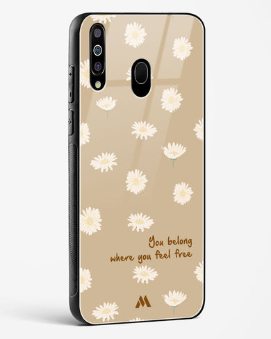 Free Spirit Blossom Glass Case Phone Cover-(Samsung)