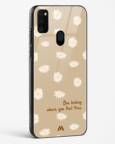 Free Spirit Blossom Glass Case Phone Cover-(Samsung)