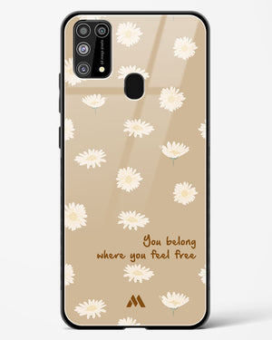 Free Spirit Blossom Glass Case Phone Cover-(Samsung)