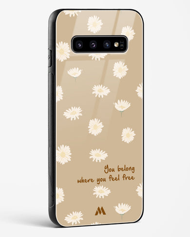 Free Spirit Blossom Glass Case Phone Cover-(Samsung)