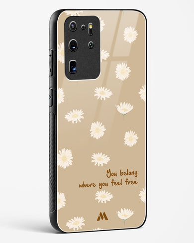 Free Spirit Blossom Glass Case Phone Cover-(Samsung)