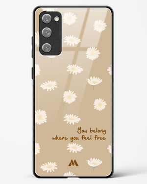 Free Spirit Blossom Glass Case Phone Cover-(Samsung)