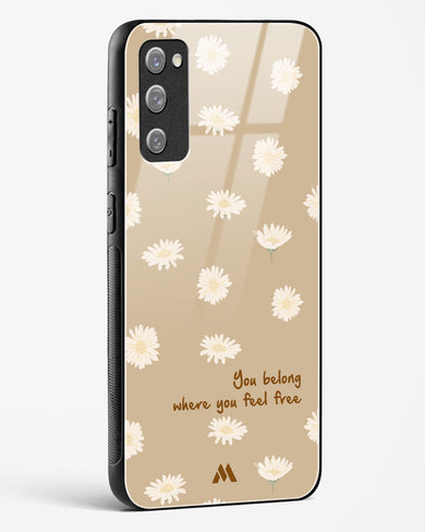 Free Spirit Blossom Glass Case Phone Cover (Samsung)