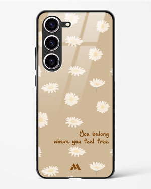 Free Spirit Blossom Glass Case Phone Cover-(Samsung)