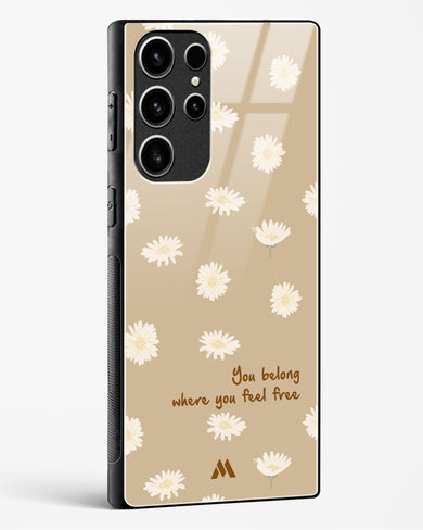 Free Spirit Blossom Glass Case Phone Cover-(Samsung)