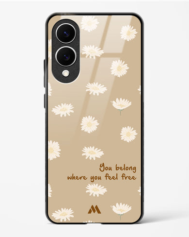 Free Spirit Blossom Glass Case Phone Cover (Samsung)