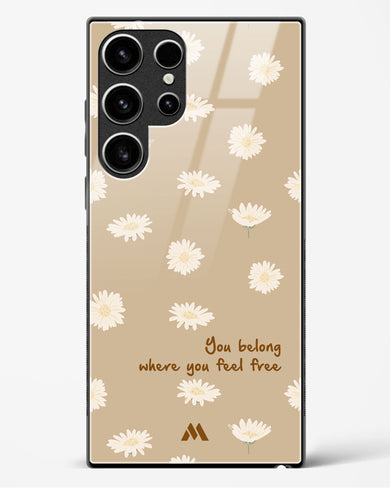 Free Spirit Blossom Glass Case Phone Cover (Samsung)