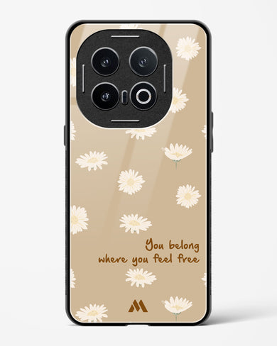 Free Spirit Blossom Glass Case Phone Cover (Vivo)
