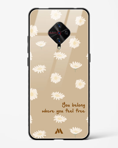 Free Spirit Blossom Glass Case Phone Cover (Vivo)