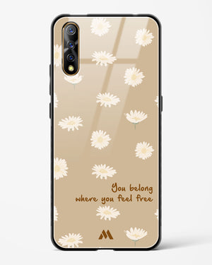 Free Spirit Blossom Glass Case Phone Cover (Vivo)
