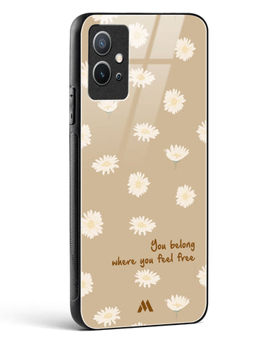 Free Spirit Blossom Glass Case Phone Cover-(Vivo)