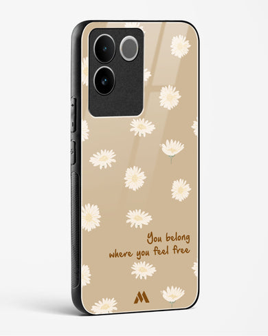 Free Spirit Blossom Glass Case Phone Cover (Vivo)