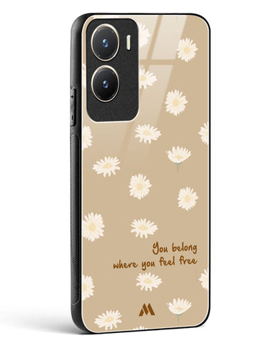 Free Spirit Blossom Glass Case Phone Cover (Vivo)