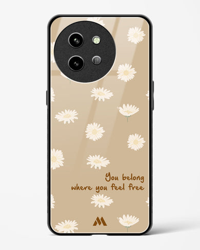 Free Spirit Blossom Glass Case Phone Cover (Vivo)
