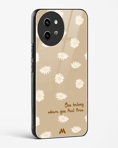 Free Spirit Blossom Glass Case Phone Cover (Vivo)