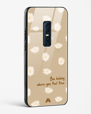 Free Spirit Blossom Glass Case Phone Cover (Vivo)