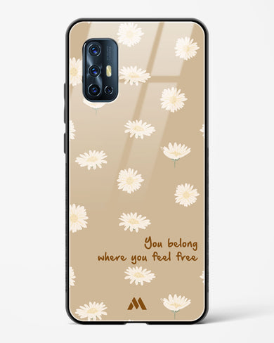 Free Spirit Blossom Glass Case Phone Cover (Vivo)