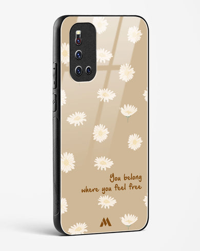 Free Spirit Blossom Glass Case Phone Cover (Vivo)
