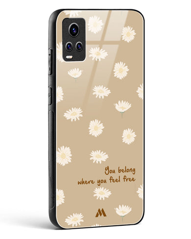 Free Spirit Blossom Glass Case Phone Cover (Vivo)