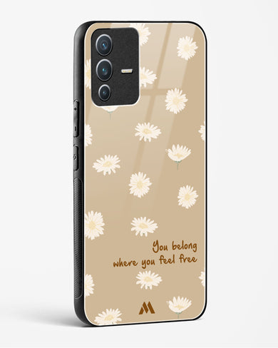Free Spirit Blossom Glass Case Phone Cover (Vivo)