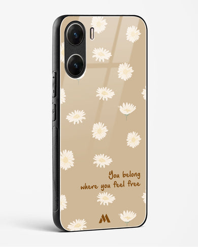 Free Spirit Blossom Glass Case Phone Cover (Vivo)