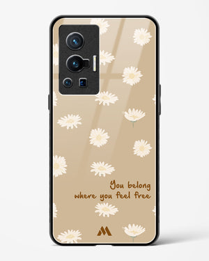 Free Spirit Blossom Glass Case Phone Cover (Vivo)