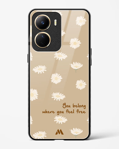 Free Spirit Blossom Glass Case Phone Cover (Vivo)