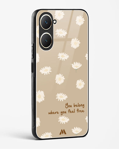 Free Spirit Blossom Glass Case Phone Cover (Vivo)