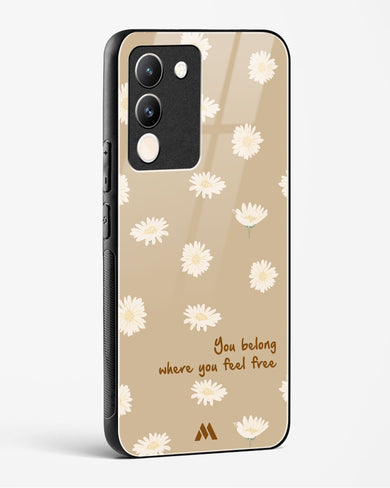 Free Spirit Blossom Glass Case Phone Cover (Vivo)