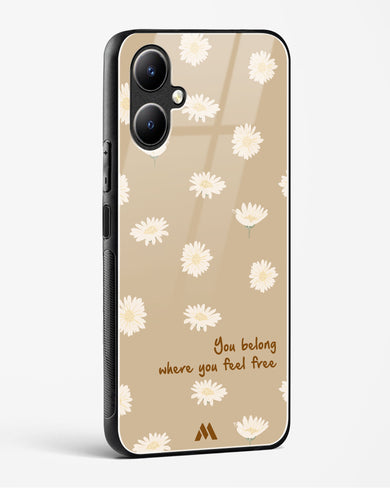 Free Spirit Blossom Glass Case Phone Cover-(Vivo)