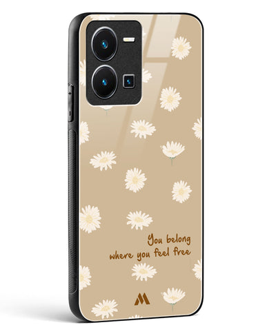 Free Spirit Blossom Glass Case Phone Cover (Vivo)