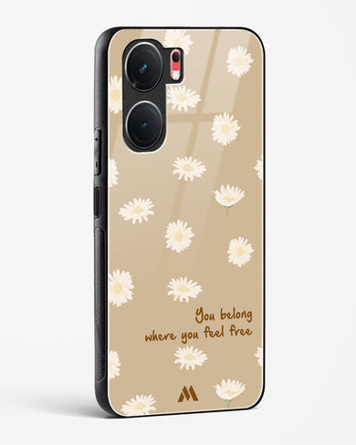 Free Spirit Blossom Glass Case Phone Cover (Vivo)