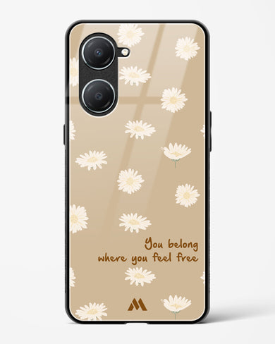Free Spirit Blossom Glass Case Phone Cover (Vivo)