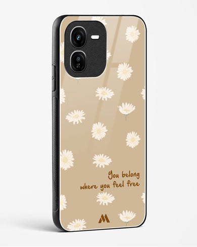 Free Spirit Blossom Glass Case Phone Cover (Vivo)