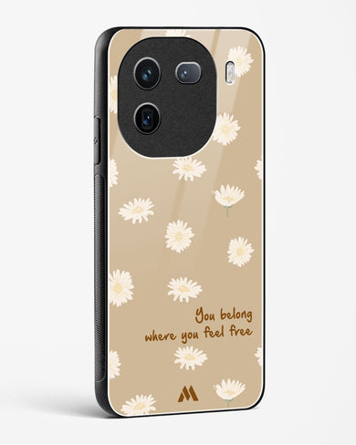 Free Spirit Blossom Glass Case Phone Cover-(Vivo)