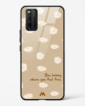 Free Spirit Blossom Glass Case Phone Cover (Vivo)
