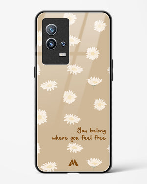 Free Spirit Blossom Glass Case Phone Cover-(Vivo)