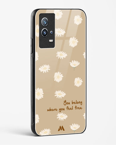 Free Spirit Blossom Glass Case Phone Cover (Vivo)