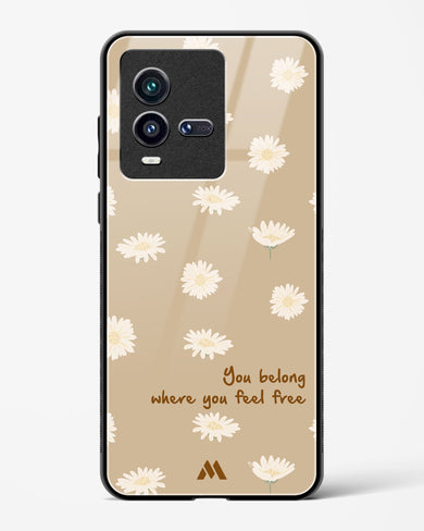 Free Spirit Blossom Glass Case Phone Cover (Vivo)